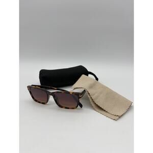 Glases Sunglasses Tortoiseshell Gradient Brown Lenses Case